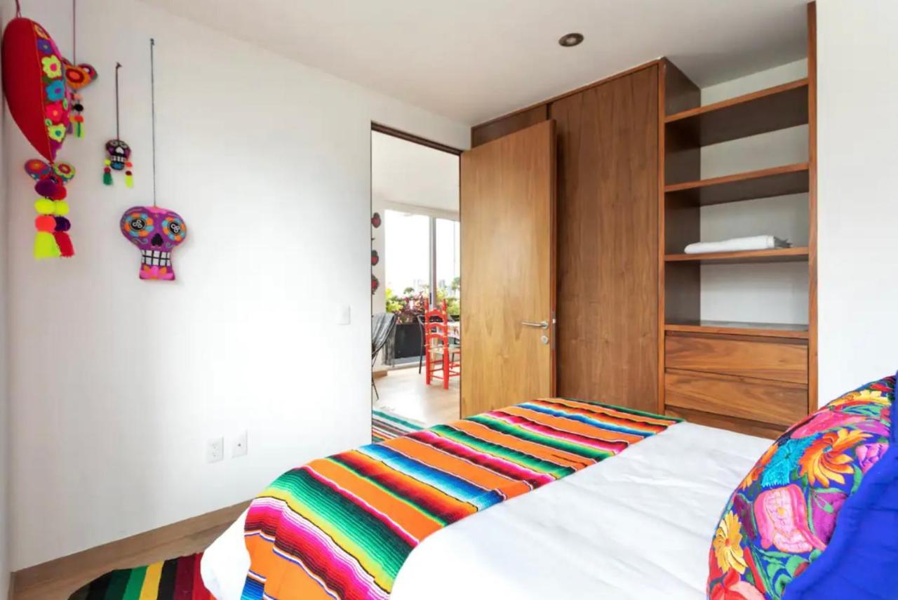 Departamento Mexicano En Polanco. Pool - Gym - Parking Meksyk Zewnętrze zdjęcie