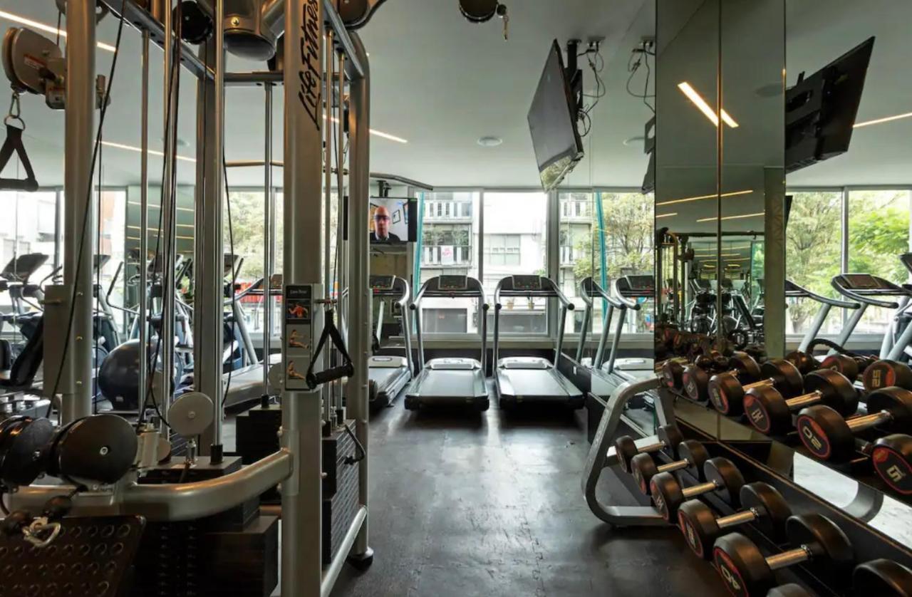Departamento Mexicano En Polanco. Pool - Gym - Parking Meksyk Zewnętrze zdjęcie