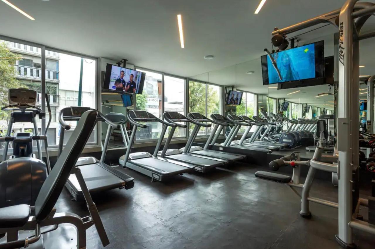 Departamento Mexicano En Polanco. Pool - Gym - Parking Meksyk Zewnętrze zdjęcie